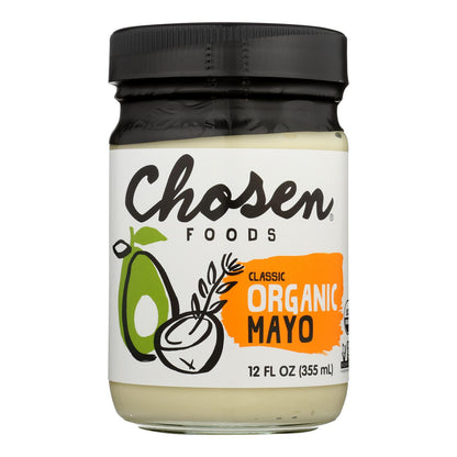 Chosen Foods - Mayonesa Clásica - Caja De 6-12 Fz