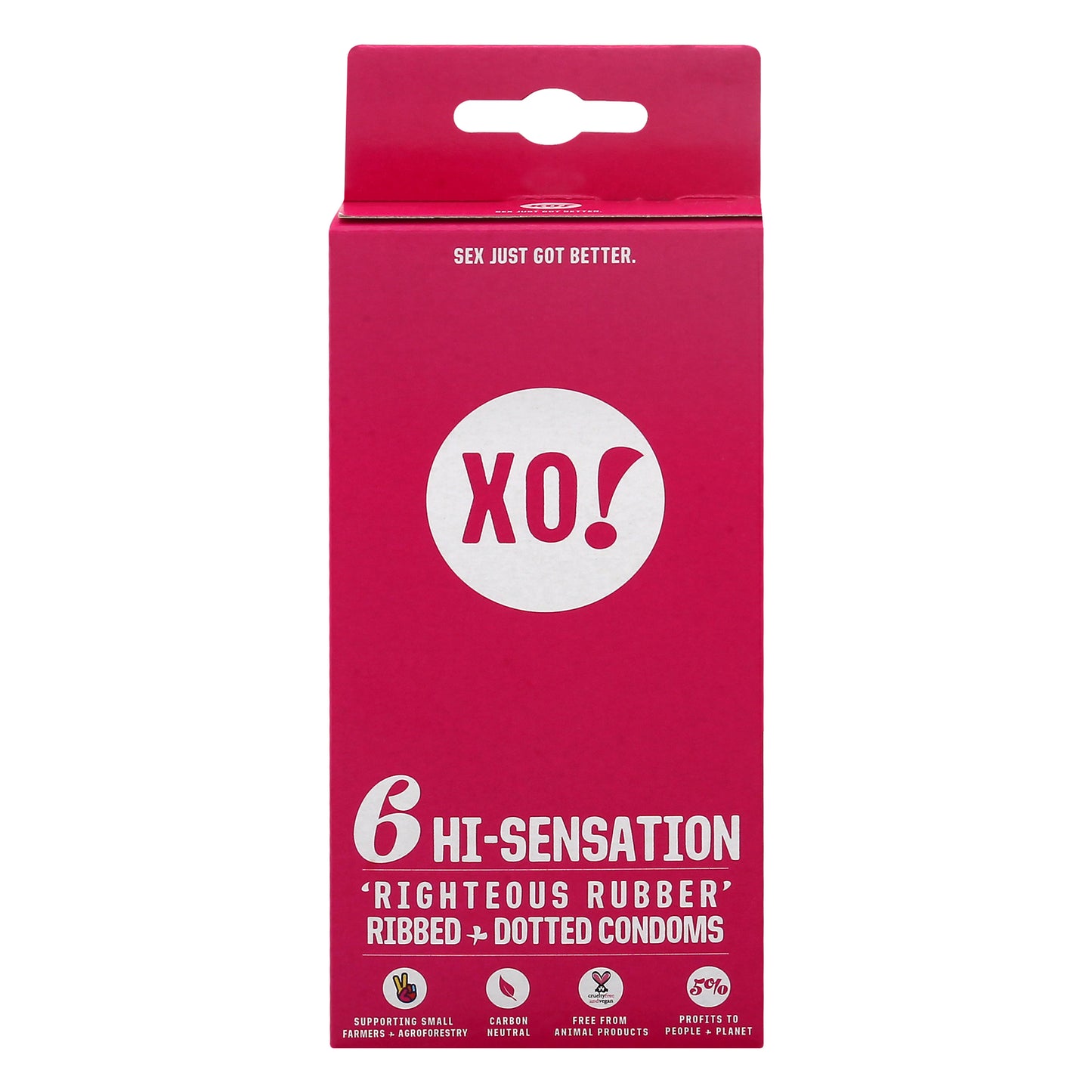 Xo! - Condones Hi-sensations - Caja de 8-6 unidades