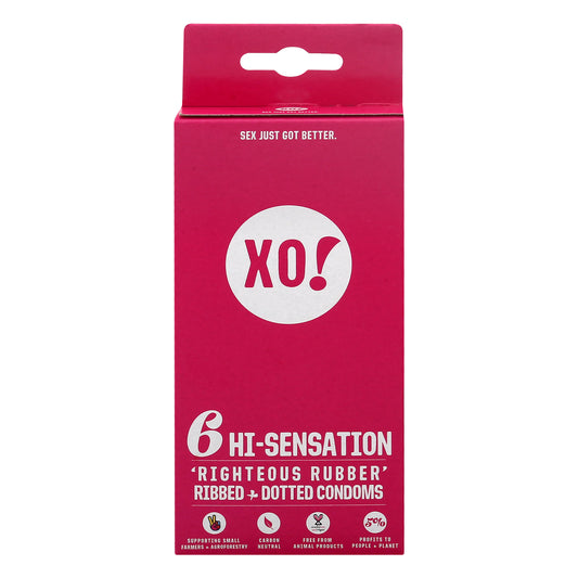 Xo! - Condones Hi-sensations - Caja de 8-6 unidades