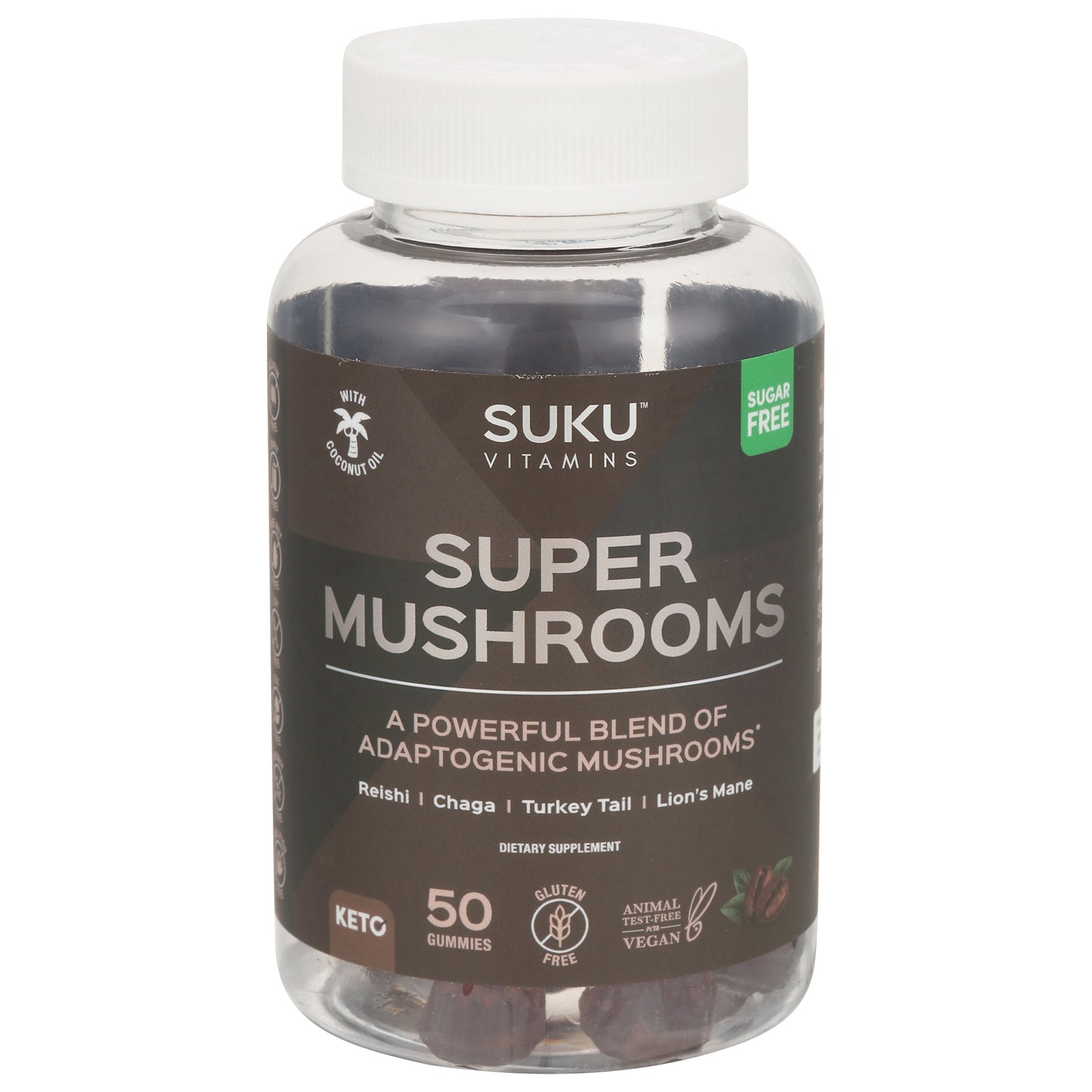 Suku Vitamins - Hongos súper gomosos - 1 unidad - 50 unidades