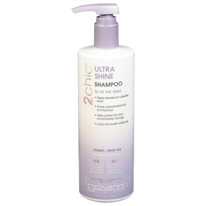 Productos para el cuidado del cabello Giovanni - Shmp 2chic Tsubaki y Wht - 1 unidad - 24 Fz