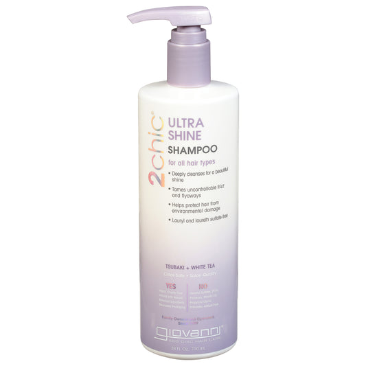 Productos para el cuidado del cabello Giovanni - Shmp 2chic Tsubaki y Wht - 1 unidad - 24 Fz