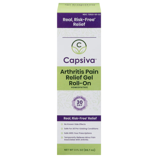 Capsiva - Arthritis Relief Gel Roll - 1 Each-3 Oz