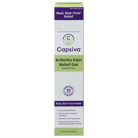 Capsiva - Gel para aliviar el dolor de artritis - 1 unidad - 3 oz