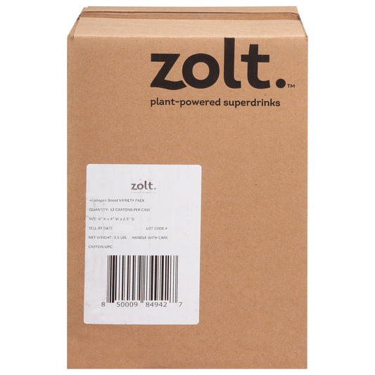 Zolt - Paquete variado Drink Mx Cllgn - Caja de 12-10/0,17 Z