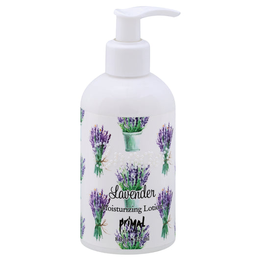 Primal Elements - Loción hidratante de lavanda - Caja de 3-8 oz