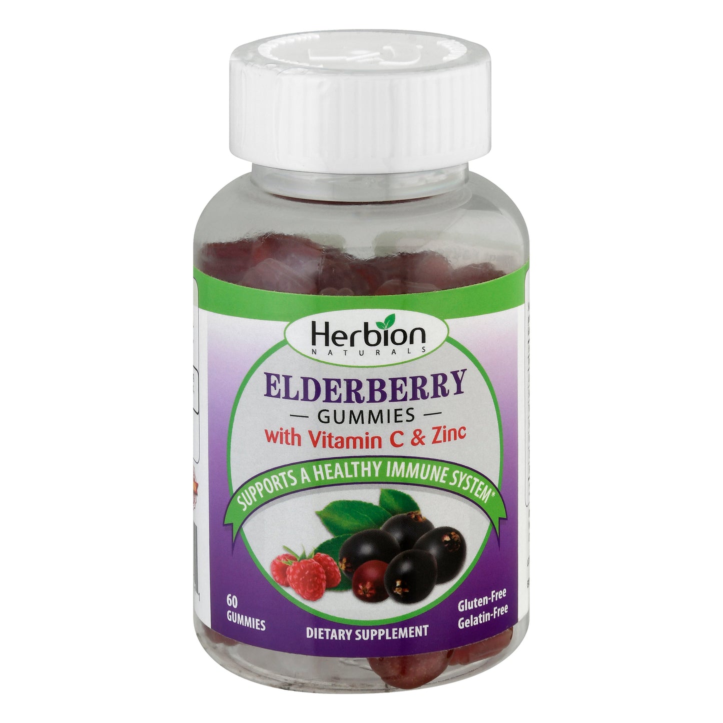 Herbion Naturals - Gomitas de saúco - 1 unidad - 60 unidades
