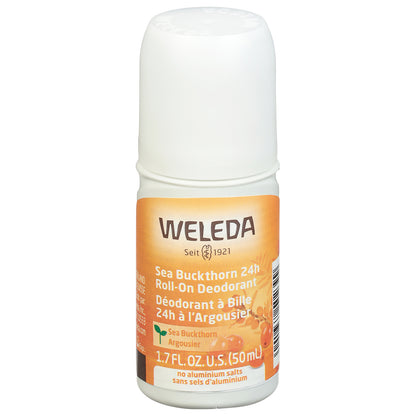 Weleda - Desodorante Roll On Sea Buckthrn - 1 Unidad - 1.7 Fz