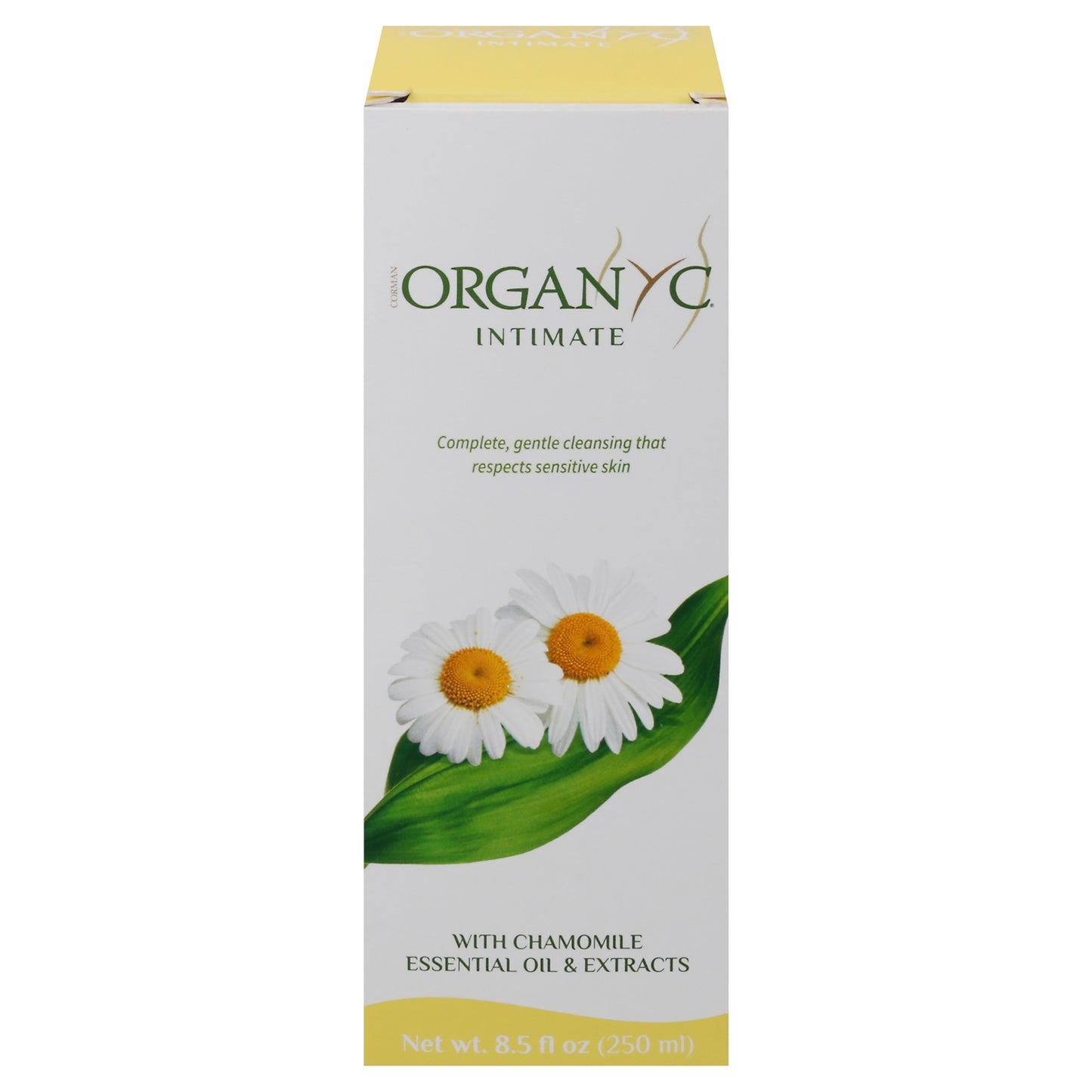 Jabón íntimo femenino Organyc - Natural - 8.5 oz