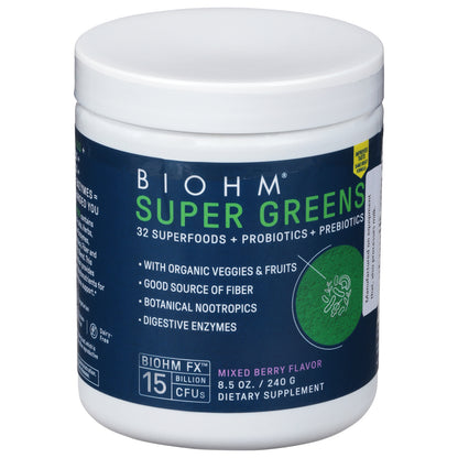 Biohm - Super Greens - 1 unidad - 8,5 oz