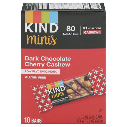 Kind - Barritas Mini Dkchoc Chrysochw - Caja De 8-10/0,7 Oz