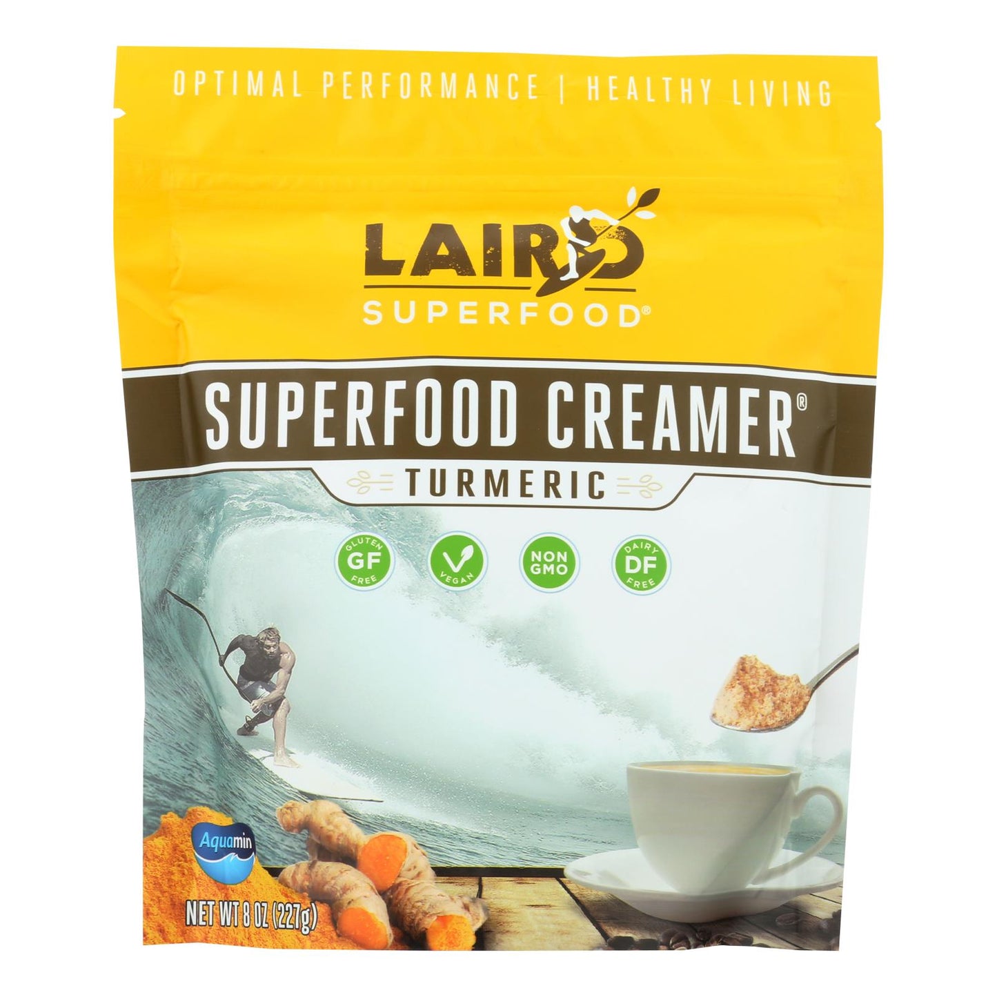 Laird Superfood - Crema Superfood con Cúrcuma - Caja de 6-8 oz