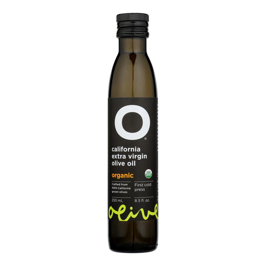 O Olive Oil - 100% Organic Extra Virgin Olive Oil - Case Of 6 - 8.5 Fl Oz