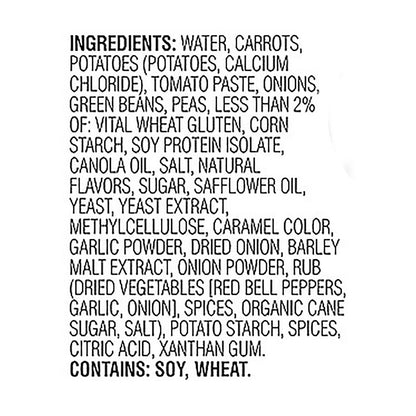 Gardein - Sopa de carne y verduras a base de plantas - Caja de 12 a 15 oz