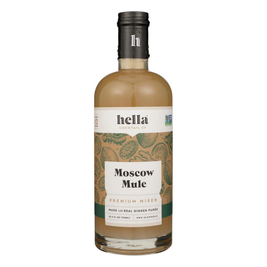 Hella - Mezclador Moscow Mule Ginger Lm - Caja de 6 - 25,4 Fz