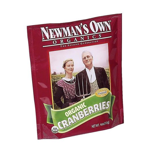 Arándanos y pasas orgánicos Newman's Own - Caja de 12 - 4 oz.