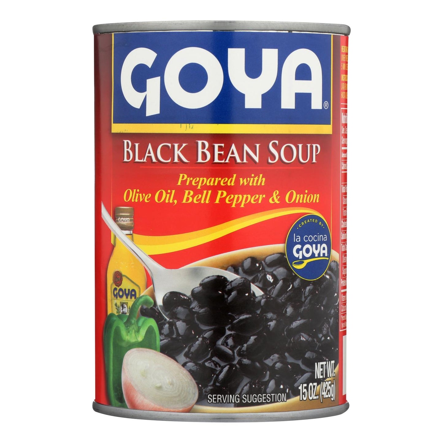 Goya - Sopa de frijoles negros - Caja de 24-15 oz