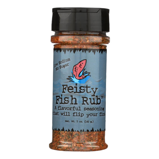 Mom's Gourmet Fiesty Fish Rub - Caja de 12 - 5 oz