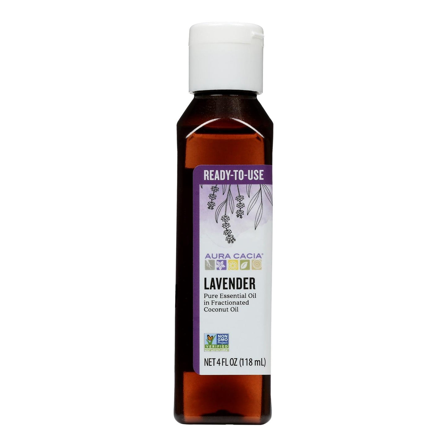 Aura Cacia - Ess Oil Rtu Lavanda - 1 Cada Uno - 4 Fz