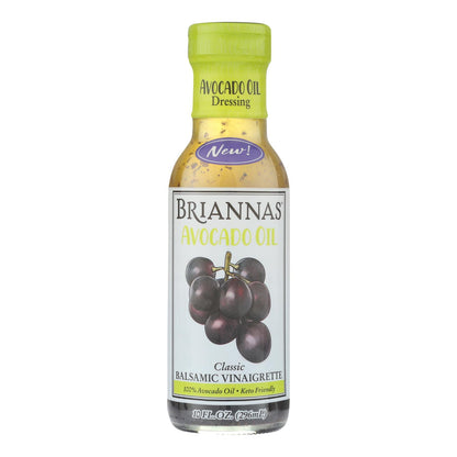 Brianna's - Aderezo clásico Bals Vin - Caja de 6-10 Fz