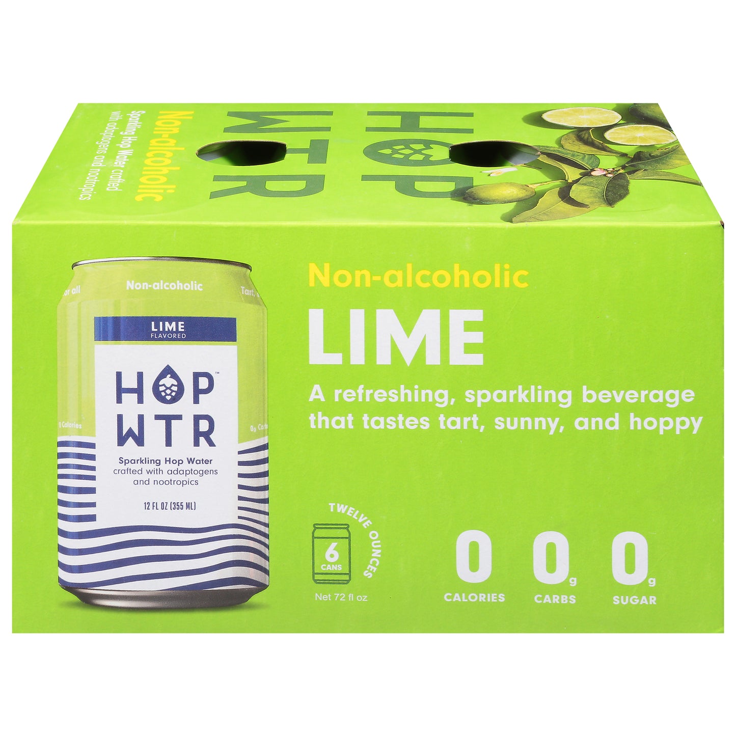 Agua de lúpulo - Agua de lúpulo Spk Lime 6pk - Caja de 4-6/12 Fz