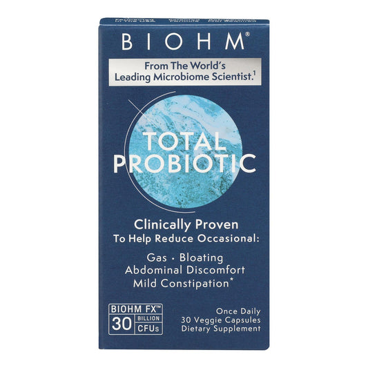 Biohm - Probiótico Total - 1 unidad de 30 unidades