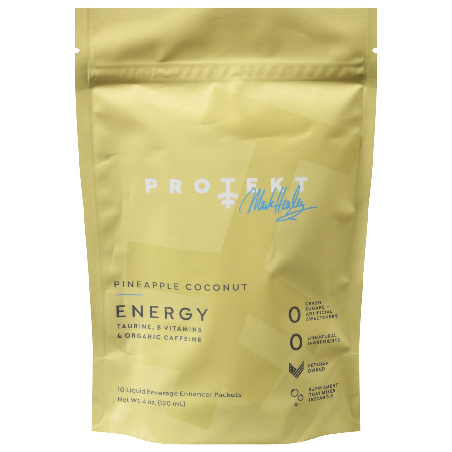 Protkt - Lq Energy Pineap Coconut 10pk - Caja de 6-4 Fz
