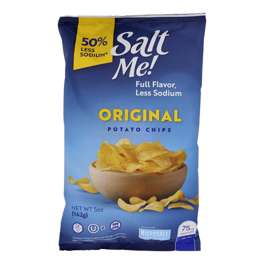 Saltme! - Patatas fritas originales - Caja de 12 - 5 oz