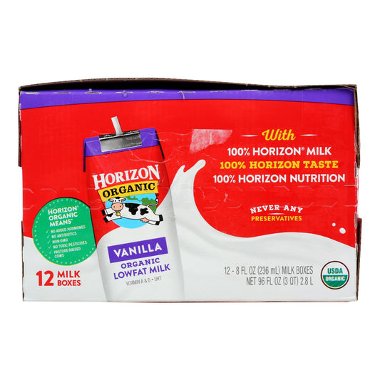 Leche baja en grasa orgánica Horizon - 1 unidad - 12/8 Fz