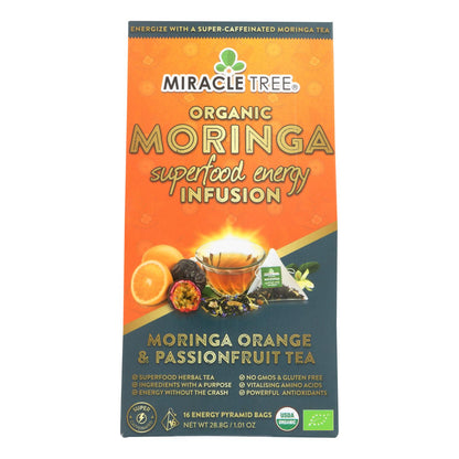 Árbol milagroso - Té Moringa Naranja Psft - Caja de 5 - 16 unidades