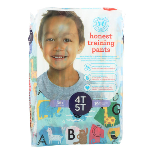 The Honest Company - 训练裤 Abc 4t-5t - 各 1 条 - 19 件