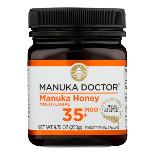 Manuka Doctor - Miel de Manuka Mf Mgo35+ 250 g - Caja de 6 - 8,75 oz