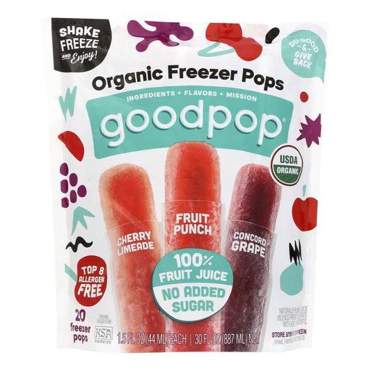 Goodpop - Variedad de paletas congeladas - Caja de 6 - 20/1,5 Z