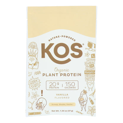 Kos - Prtn/pwdr Vainilla individual - Caja de 12 - 1.30 oz