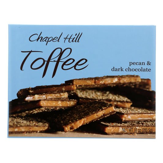 Toffee Chapel Hill - Toffee, nueces y chocolate negro - Caja de 12-10 oz