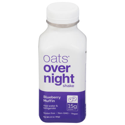 Avena durante la noche - Panecillo de avena Shke Ovrnt - Caja de 5 - 2.2 oz
