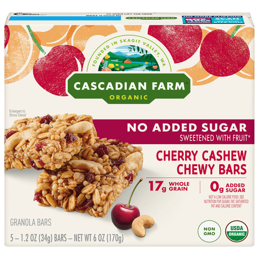 Cascadian Farm - Granja de cerezas Gran BR Cshw 5ct - Caja de 6-6 oz