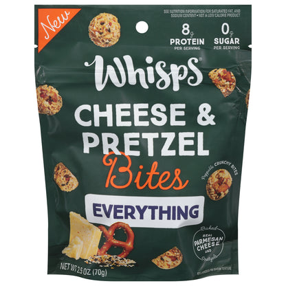 Whisps - Bites Chs Pretzl Evrythng - 6 盒装 - 2.5 盎司