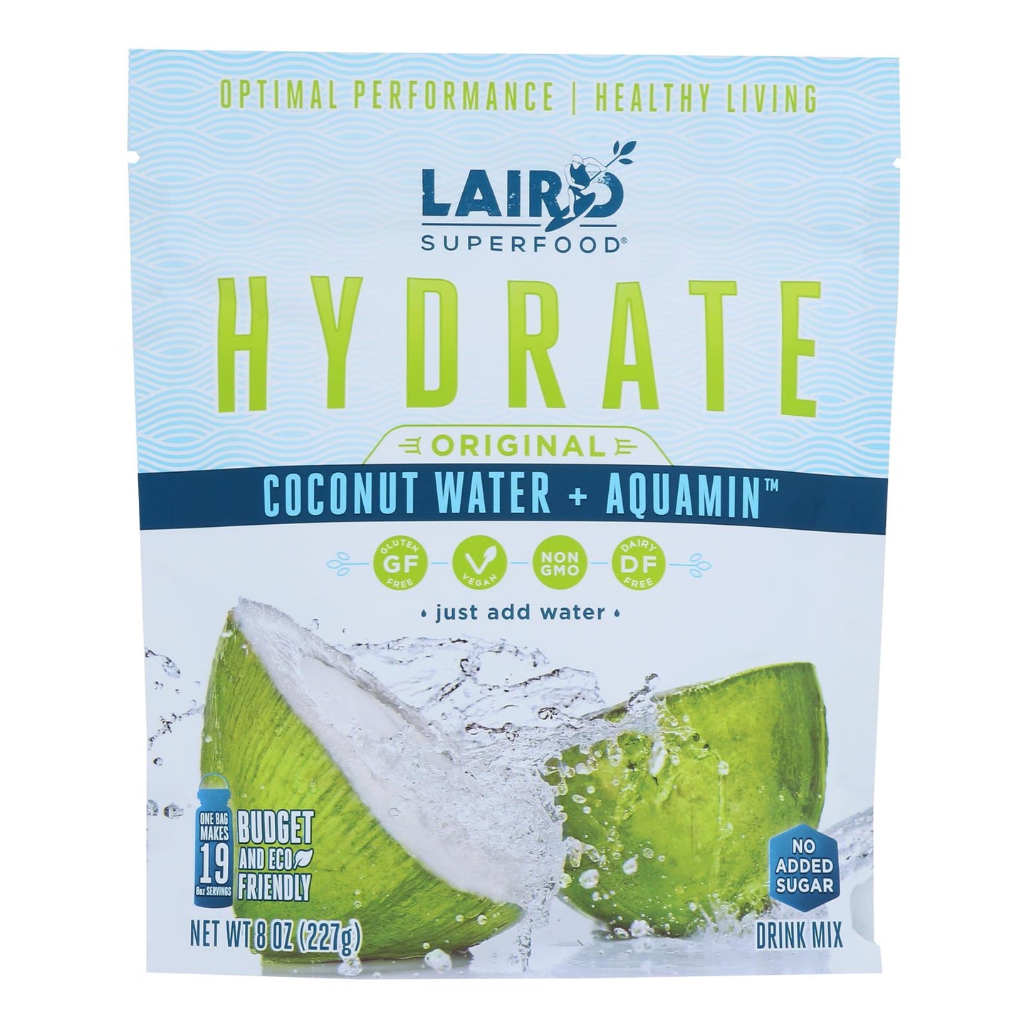 Laird Superfood - Drink Mx Hydrt Cnutwtr Org - 6-8 盎司一箱