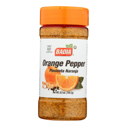 Condimento Badia Spices - Pimienta naranja - Caja de 6 - 6.5 oz.