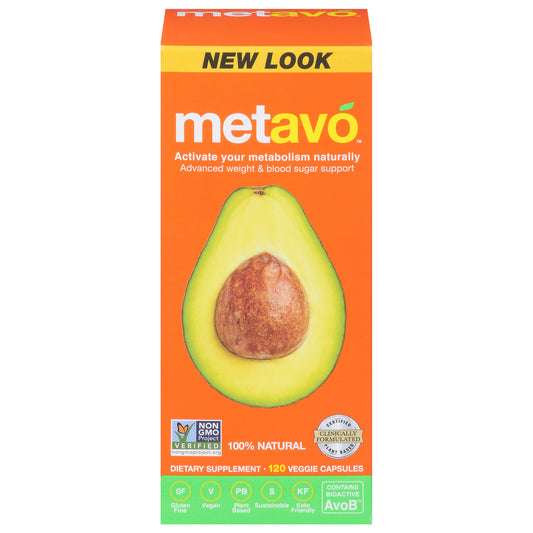 Metavo - Planta de apoyo al metabolismo Bsd - Caja de 3 - 120 unidades