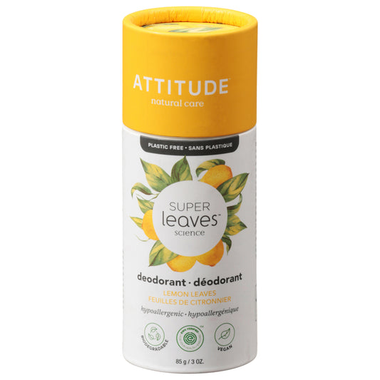 Attitude - Desodorante Spr/lv Lemon - 1 unidad - 3 oz