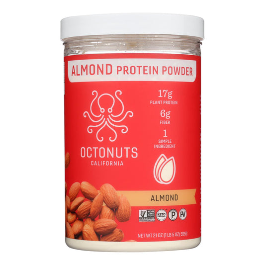 Octonuts - Proteína de almendras en polvo - Caja de 8 - 21 oz