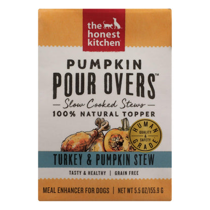 The Honest Kitchen - Dog Fd Por Ovr Turkey Pkn - Caja de 12 - 5,5 oz