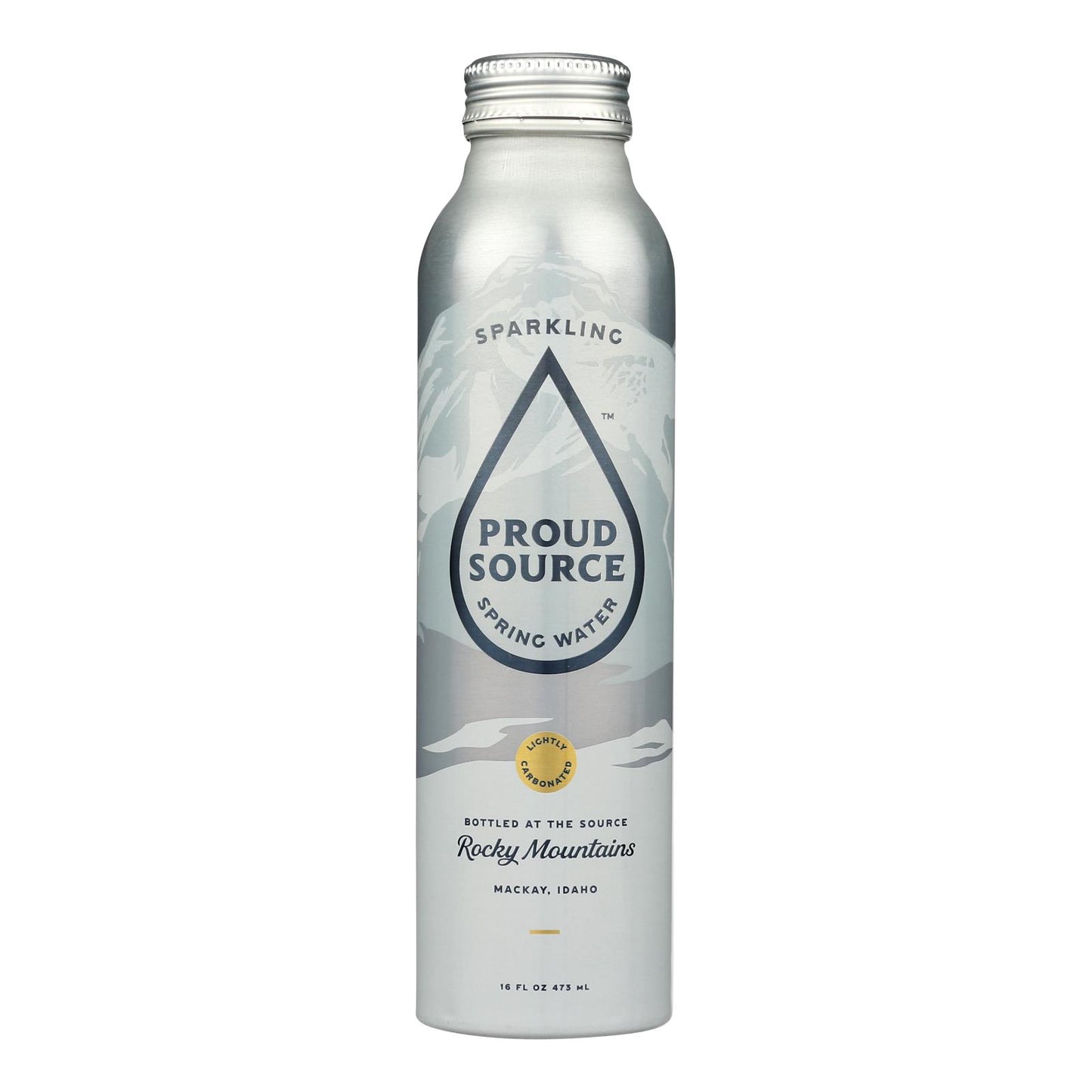 Proud Source - Manantial natural de agua Spk - Caja de 24-16 Fz