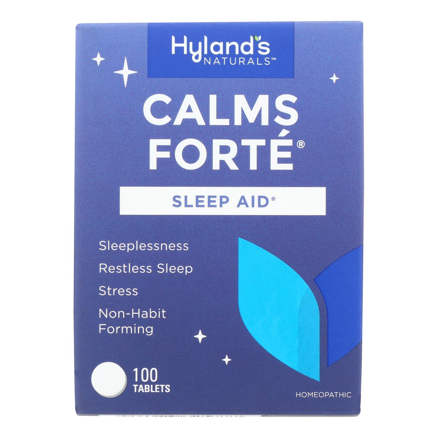 Hyland's - Ayuda para dormir Calms Forte - 1 unidad - 100 tabletas