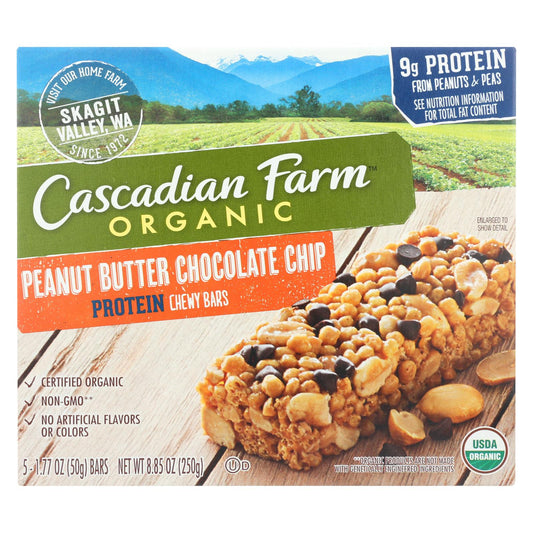 Barras masticables orgánicas de Cascadian Farm, nueces tostadas con miel, caja de 12, 8,85 oz