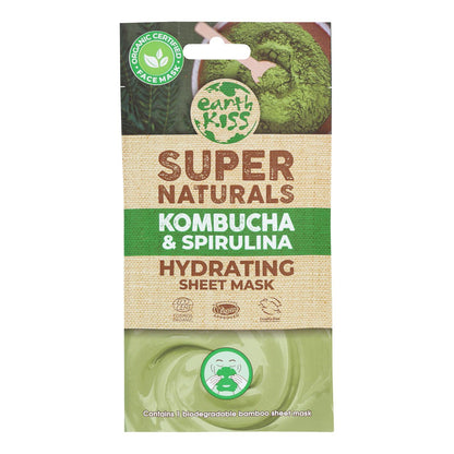 Earth Kiss - Hoja Msk Spiru Hydrt - Caja de 12 - 1 unidad