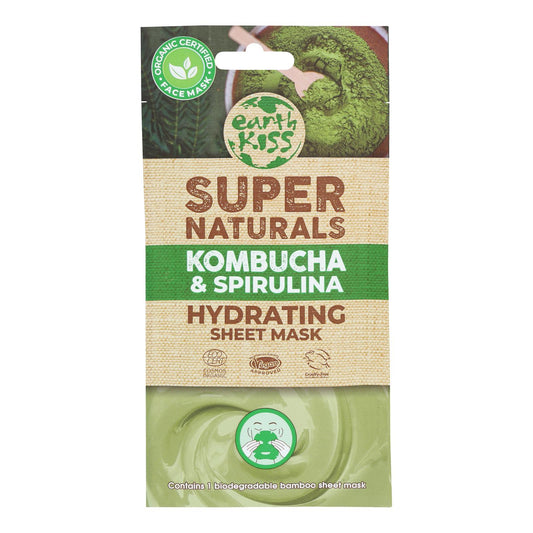 Earth Kiss - Hoja Msk Spiru Hydrt - Caja de 12 - 1 unidad