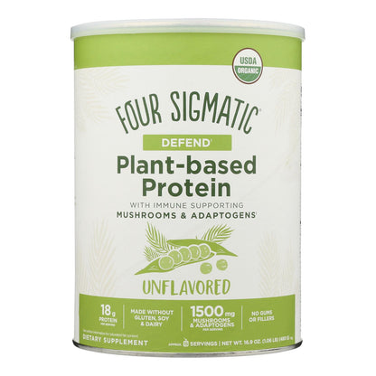 Four Sigmatic - Proteína a base de plantas Unflv - 1 unidad - 16,9 oz